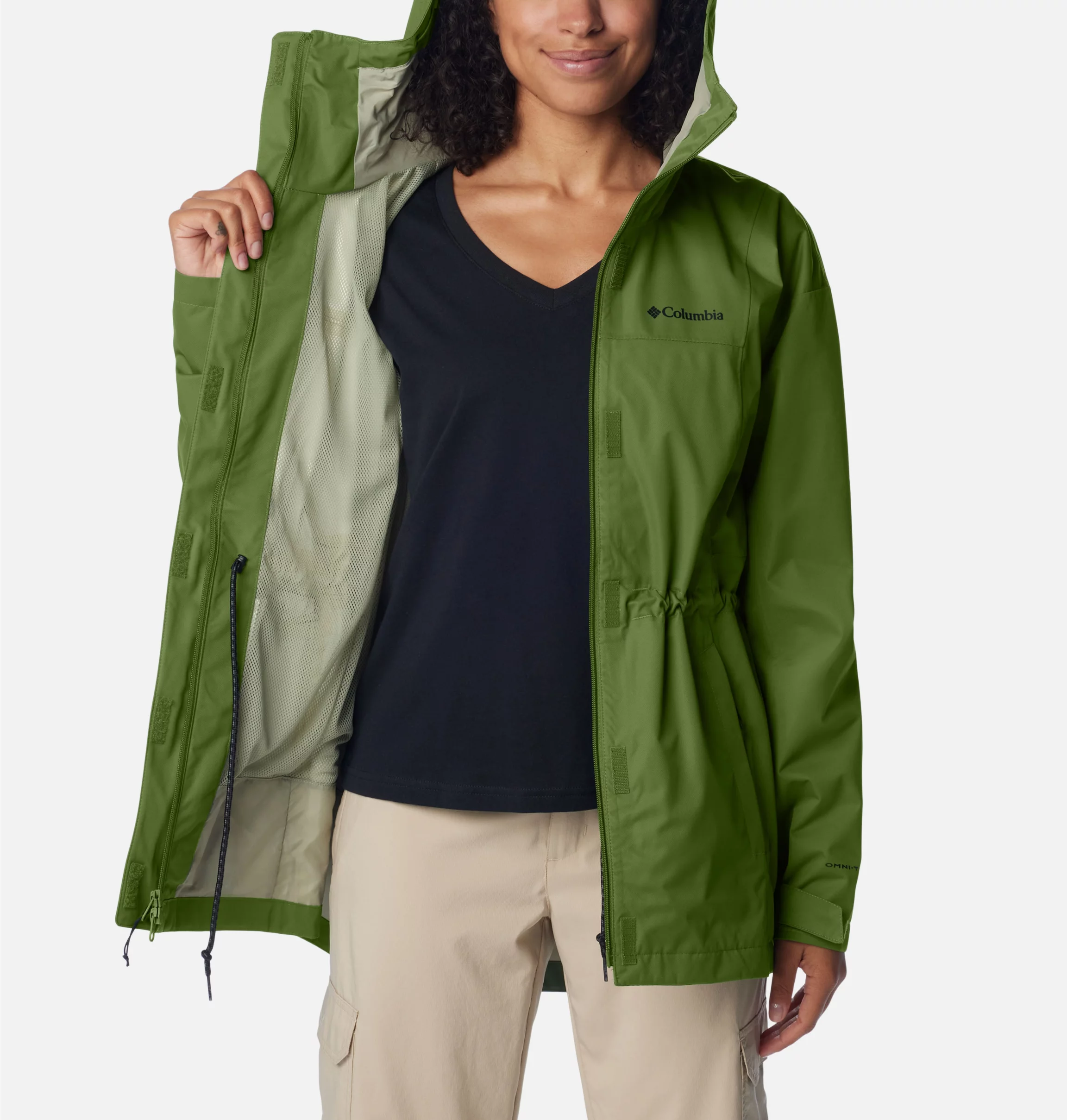 Columbia Women s Hikebound Long Rain Jacket 2034721 Kanadaport