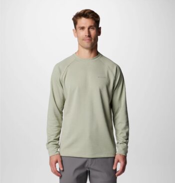 Columbia Men's Black Mesa Waffle Knit Crew II